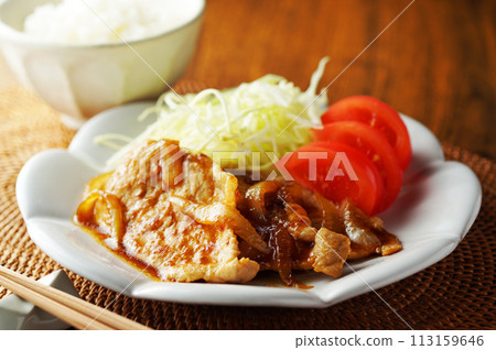 薑汁烤肉飯 113159646