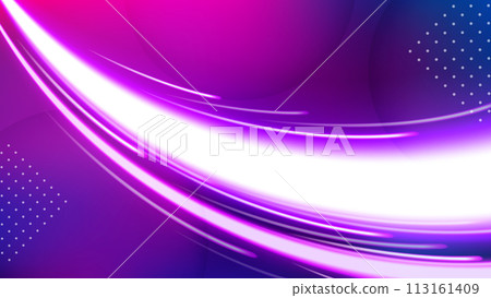 Light Trail Background, Elegant Violet Line Crossing Widescreen, Vector Illustration Light Trail Background, Elegant Violet Line Crossing Widescreen, Vector Illustration 113161409