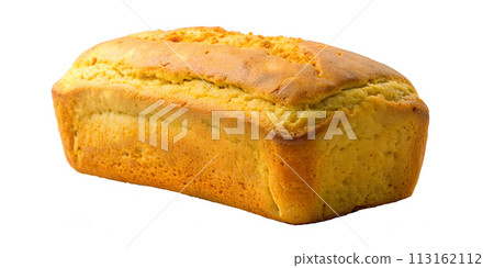 Cornbread isolated on white background Cornbread isolated on white background 113162112