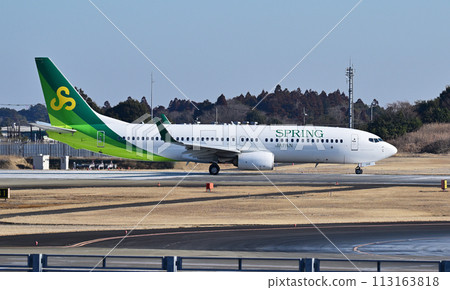 春秋航空日本 B737-800 成田十三滑行 113163818