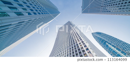 Looking up at the buildings in Shinjuku Shinjuku, "Tokyo" Looking up at the buildings in Shinjuku Shinjuku, "Tokyo" 113164099