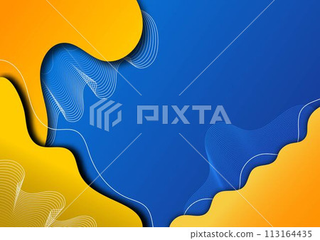 Modern Paper cut colored mix texture with space for your text.Abstract design with wave shapes in a paper cut style.manipulate, resize or colorize,Vector Background and Minimal paper cut style. Modern Paper cut colored mix texture with space for your text.Abstract design with wave shapes in a paper cut style.manipulate, resize or colorize,Vector Background and Minimal paper cut style. 113164435