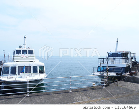 前往竹生島的琵琶湖渡輪 前往竹生島的琵琶湖渡輪 113164669
