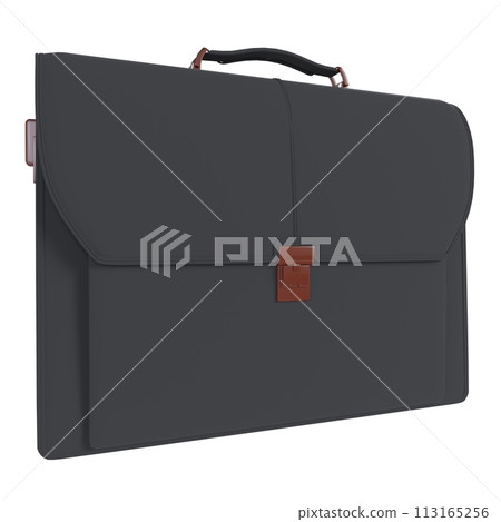 Black Bag isolated on white background 113165256