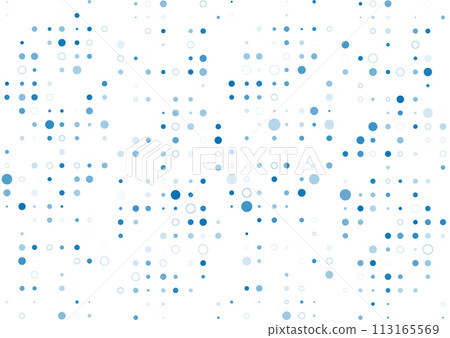 Bright blue small circle dots abstract background 113165569