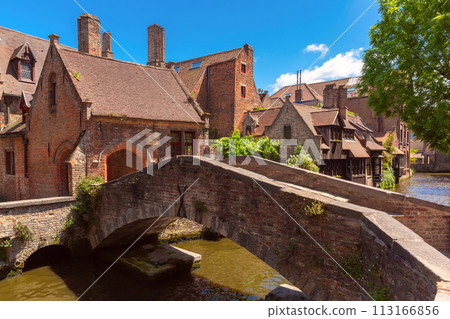 Boniface Bridge in Bruges, Belgium 113166856