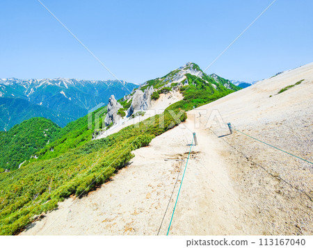 夏季攀登燕岳（燕岳-燕山山頂） 113167040