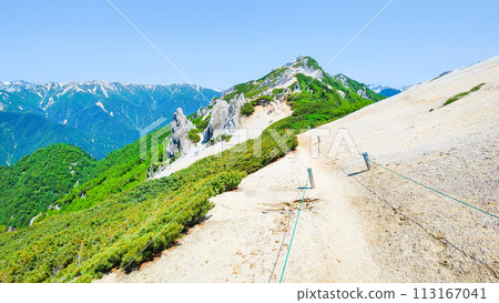 夏季攀登燕岳（燕岳-燕山山頂） 113167041