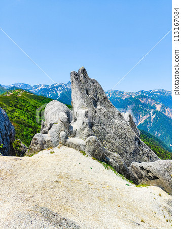 Climbing Mt. Tsubaku in summer (Iruka Rock) 113167084