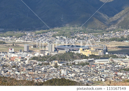 從龜岡霧露臺眺望的景色（京都府龜岡市） 113167549