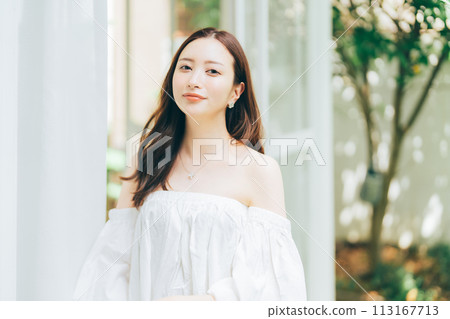 夏天衣裳的少婦 113167713