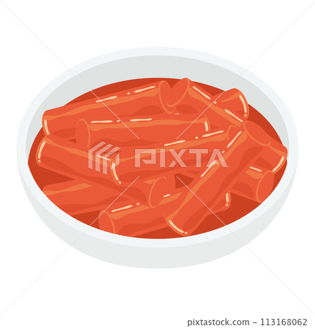 炒年糕的插圖 炒年糕的插圖 113168062