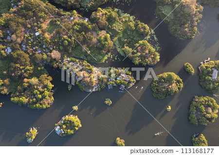 Bay in tropical islands 113168177
