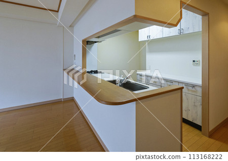 counter kitchen dining room 113168222