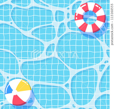 Background illustration_pool Background illustration_pool 113168555