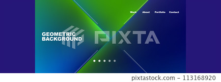 Colorful fluid gradient triangles and squares web site template. Vector Illustration For Wallpaper, Banner, Background, Card, Book Illustration, landing page Colorful fluid gradient triangles and squares web site template. Vector Illustration For Wallpaper, Banner, Background, Card, Book Illustration, landing page 113168920
