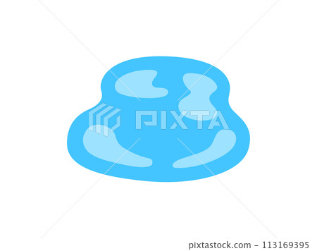 Illustration of puddle icon Illustration of puddle icon 113169395