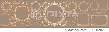 Antique frame Antique frame 113169659