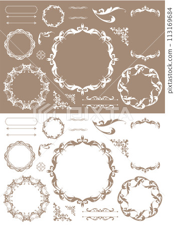 Antique frame Antique frame 113169684