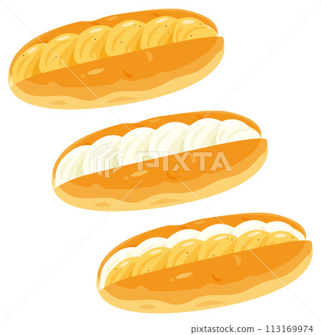 奶油銅三明治套裝 113169974