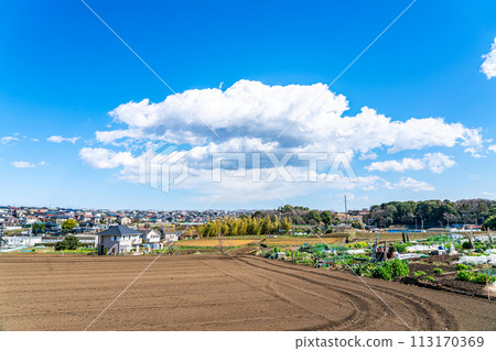 [Kanagawa Prefecture] Ebina townscape and rural scenery with a peaceful atmosphere 113170369