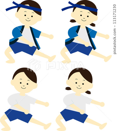 Children dancing Soran Bushi 113171230