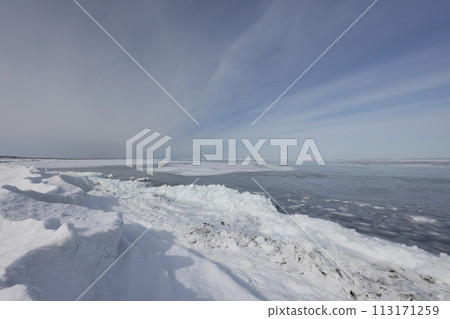北海道生科海岸冬景 北海道生科海岸冬景 113171259