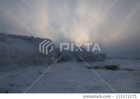 北海道溫根別海岸輕雲 113171275