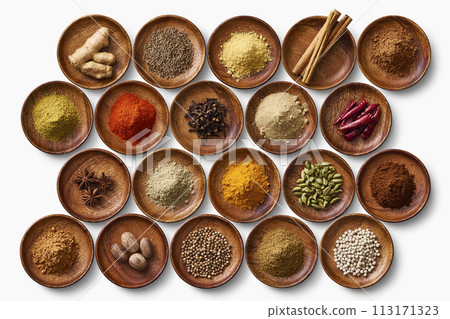 Spices, curry, spices 113171323