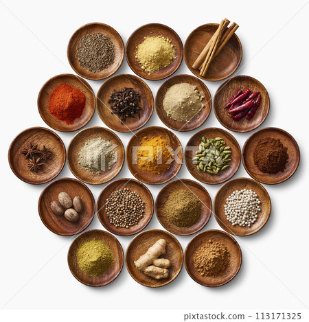 Spices, curry, spices 113171325