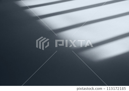 A sunny window and the shadow of a plant that can be used as a design background. 113172185