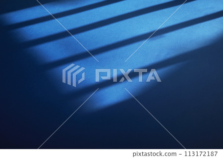 A sunny window and the shadow of a plant that can be used as a design background. 113172187