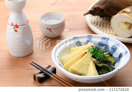 春天的味道 - Wakatakeni（燉竹筍和裙帶菜） 113172628