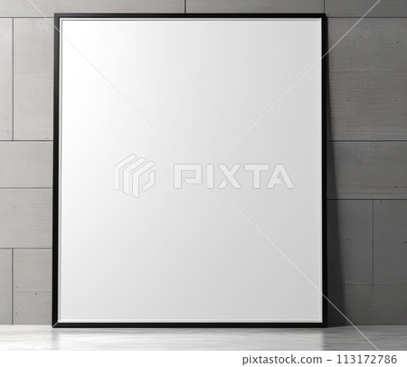 blank frame on a white background 113172786