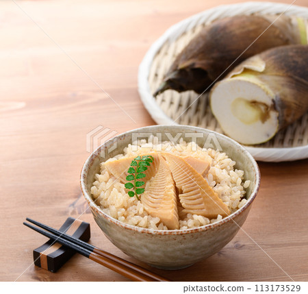 春天的味道：竹筍飯 113173529