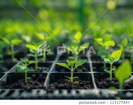 Eco-friendly Growing Solutions in biobased materials and compostable plastics cater 113177847