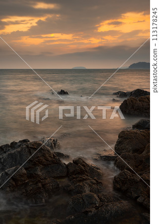 Dusk coast Dusk coast 113178245