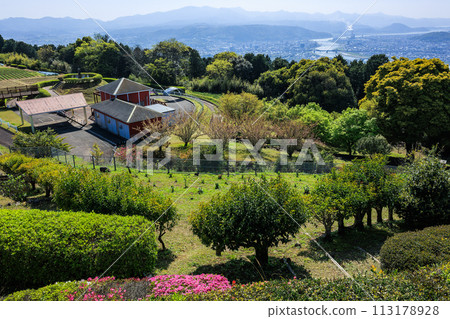 寺山伊科伊廣場 - 從展望台看到的薩摩川內市的街景 113178928