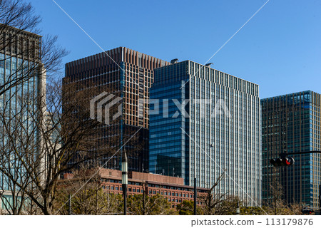 Buildings seen from the Imperial Garden 113179876