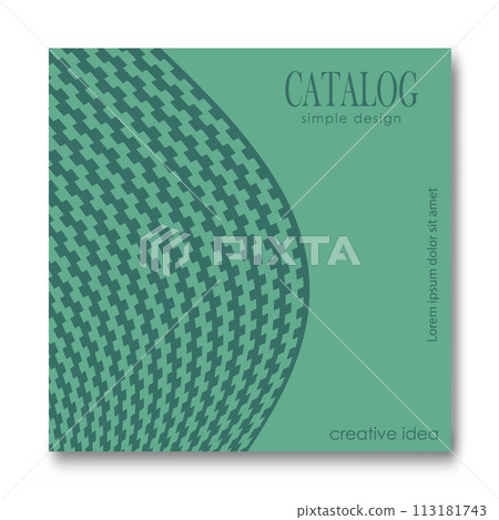 Cover. Creative abstract banner, brochure, catalog or booklet. A simple composition for creative design Cover. Creative abstract banner, brochure, catalog or booklet. A simple composition for creative design 113181743