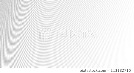 vector Illustration of the pattern of black lines on white background.  113182710