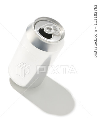 Photographing an empty can against a white background 113182762