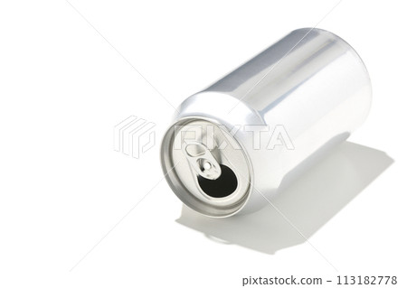 Photographing an empty can against a white background Photographing an empty can against a white background 113182778
