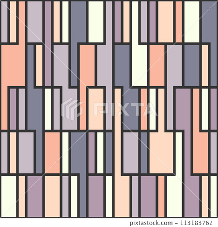 Seamless pattern of vertical lines. Color design of texture, textiles, clothing, packaging and creative idea 113183762