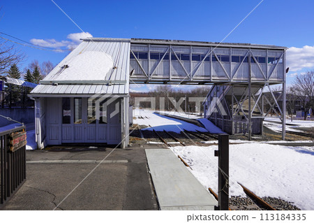 Overpass at Roadside Station Aurora Town 93 Rikubetsu 113184335