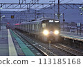 JR West 225 series 100 series I10 formation Come on! Head mark sticker Osaka destination key 113185168