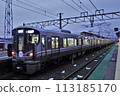 JR West 225 series 100 series I10 formation Come on! Head mark sticker Osaka destination key 113185170