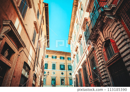 Ancient, beautiful, incredible Rome, where every place is filled with history. Ancient, beautiful, incredible Rome, where every place is filled with history. 113185390