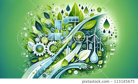 突顯環境永續性的商業新例證 突顯環境永續性的商業新例證 113185675