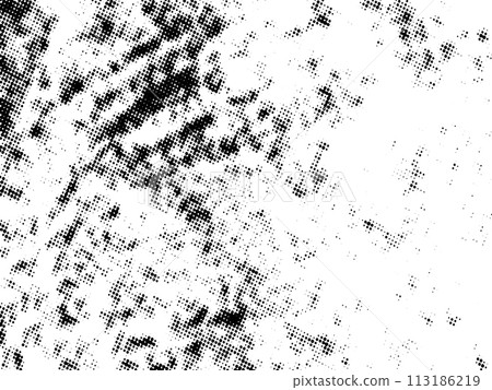 Black and white grunge. Distress overlay texture. Abstract surface dust and rough dirty wall background concept. Distress illustration simply place over object to create grunge effect. Vector EPS10. 113186219